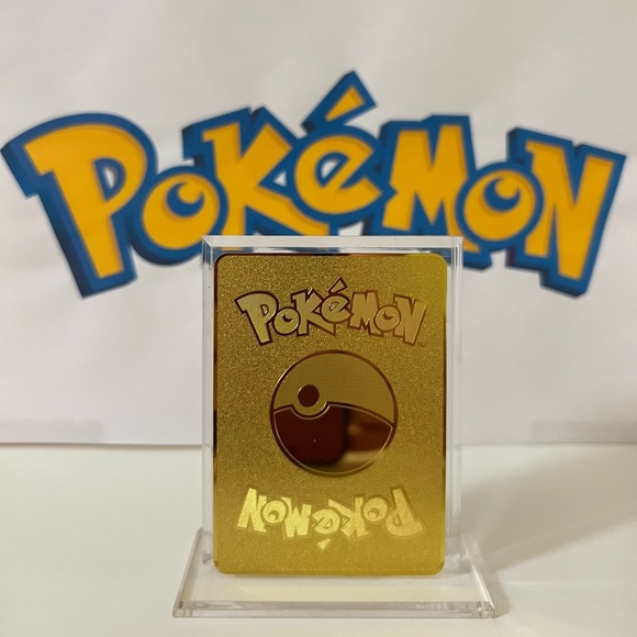 Pokemon Pikachu Vmax Gold Metal Card HP310 044/185 Volt Tackle - Picture 3 of 3